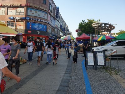 [캠페인] 에이즈 바로알기 전국순회 캠페인 실시_안산외국인거리